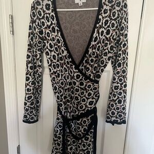Diane Von Furstenberg Monochrome Knit Top